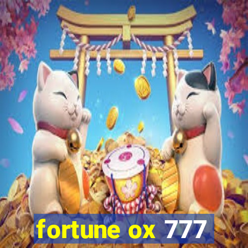 fortune ox 777